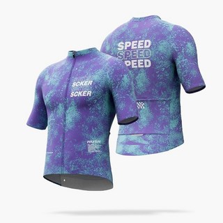 騎行服新款自行車騎行短袖透氣套裝，速乾透氣，夏季山地公路車隊裝備