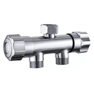 수도꼭지 수도분배기 양갈래수도꼭지 샤워수전 두갈래수도꼭지 수도꼭지교체, 1개