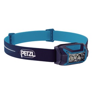 【PETZL】ACTIK CORE 頭燈 600流明(含充電電池) 灰/藍/綠/紅 NO.E065AA, 1個, 藍色(B01)