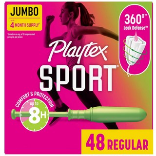 스포츠 레귤러 48 탐폰 - playtex, 1개