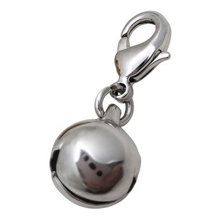 탈부착 써지컬방울 강아지 고양이 녹슬지않는 방울, 1개, 실버
