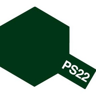 TAMIYA 田宮噴漆 PS-22 (深綠色), 1個