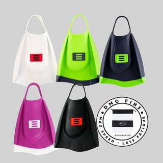 DMC 엘리트 맥스 숏핀 수영 오리발 (숏핀 메쉬백), 퍼플