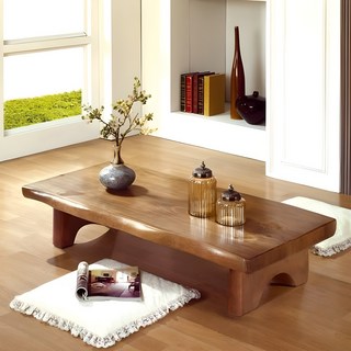 나무드림 통원목 좌식테이블 100사이즈 좌탁, 단품