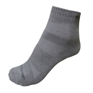 Mountneer 山林 竹炭抗菌透氣短襪 11U05 機能排汗襪, 01黑色,M(22-25), 1個