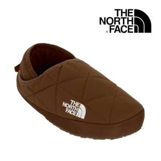 [국내매장판] 노스페이스 남여공용 겨울 퀼링패턴 보온 뮬타입 캠핑방한화 브라운(BR)