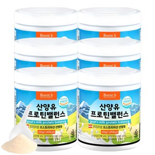 본트비 산양유 단백질쉐이크, 420g, 6개