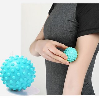 足底按摩器腳底按摩輪穴位足部滾輪疼痛疲勞肌肉放鬆器筋膜球緩解, 1個, 迷你凸點筋膜球