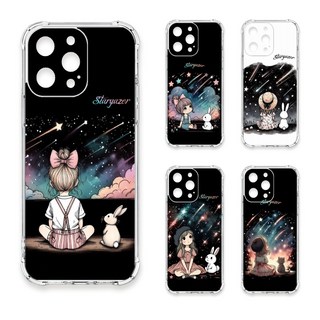 24H快速出貨 TRON 三星 A52/52s 觀星小女孩 四角防摔 軟殼 手機殼