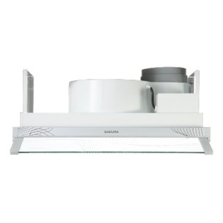 SAKURA 櫻花抽油煙機，高效過濾，簡約時尚，多檔風速調節，易於清潔, R-605, 僅限送貨