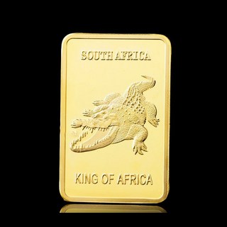 윙윙쇼핑 악어 24K 골드바 금 바 코팅 Gold Plated 1온스 BAR 수집 트랜드 귀중품 취미 소장 기념 황금바 인테리어 장식 소품 선물