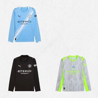 [국내정품] 푸마 맨시티 2526시즌 긴팔 유니폼 780339-01 780351-02 780363-03 MCFC Jersey Replica LS 2404579