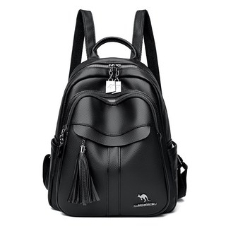 리치모리 소프트 레더 데일리 백팩