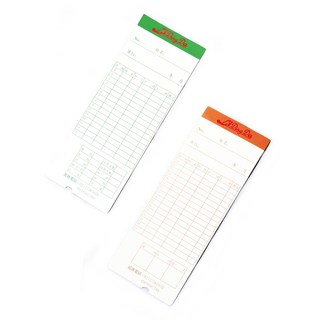 力頂達 LiDingDa 四欄位打卡紙/打卡片 - 原廠適用S481/S481P/S482/S482P打卡鐘, 1包, LIDINGDA 力頂達四欄位打卡紙50張【正原廠】