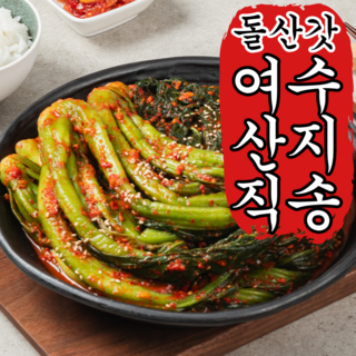 [남도의 양념진한] 국내산 전라도 여수 돌산 갓김치, 1개, 5kg