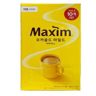 맥심 모카골드 마일드 커피믹스110T, 12g, 110개입, 1개
