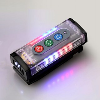 주파수 공진 LED 호루라기 세이프메이트4 MC-type (안전경고등 휘슬) [W7B73ED], 1개