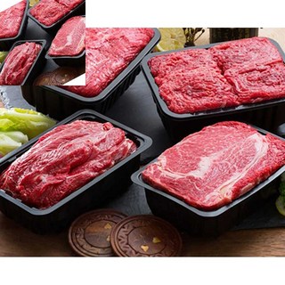 팔땨 대관령한우 스페셜 4호 2.4kg 등심 육류 세절포장2.4kg, 1박스