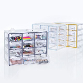 시스맥스 UP 시스템 멀티박스 대형 12단, 1개, 그레이