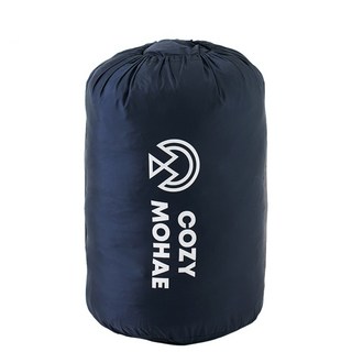 코지모해 일반형 캠핑 침낭 동계 이불 구스 겨울 백패킹, 네이비, 1개