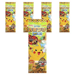 丸美屋 寶可夢茶泡飯調理包, 5袋, 14.4g