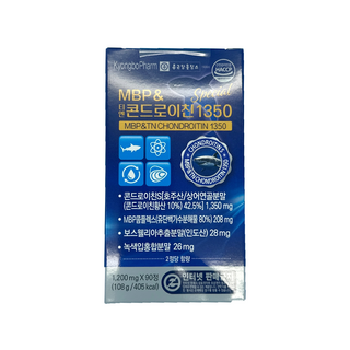 엠비피(MBP) & 티엔 콘드로이친 1350 1200mg x 90정, 1개