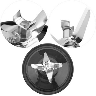 뉴트리 닌자 블렌더 과즙기 18/24/32온스 BL642 적합한 1000w 7 핀 추출기 하단 블레이드, 한개옵션1, 한개옵션0