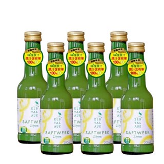SAFTWERK 檸檬原汁 200ml, 6個