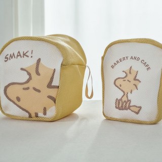 旅行收納包 史努比 吐司造型 收納包 洗漱包 多功能 整理袋 便攜輕量