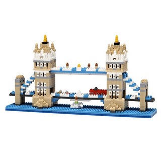 TICO微型積木 歐洲建築系列 裝飾桌上小物 古蹟可愛療癒, 1個