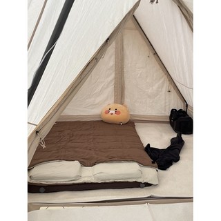 CAMPING DECO 비바코젤라 카페트(전실용) 지퍼연결 캠핑 카페트 가방포함, 모던블랙, 비바코젤라(전실용)카페트(지퍼연결+가방포함)