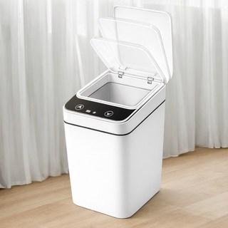 HaruNote 스마트 자동센서 슬림 12L_휴지통, 화이트