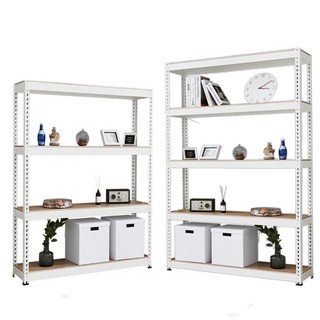 울트라랙 3단 4단 5단 아이보리 앵글 철제선반 무볼트 조립식 선반 베란다 펜트리 선반장 창고 수납 다용도, 5단   1200   300   1200, 1개