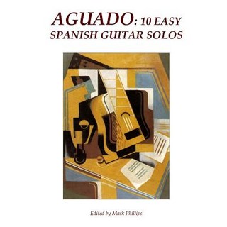 (英文圖書)Aguado: 10 Easy Spanish Guitar Solos 平裝版, Createspace Independent Pub..., 英文