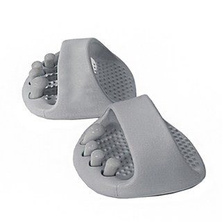 天天GO 足弓訓練鞋 分趾鞋 - 足部按摩 矯正腳趾 支撐足弓, 灰色, 1個