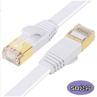 寶弘 RJ45 CAT6無氧銅網路線 1GB網速 超薄極細扁形網路線 工程級金屬接頭 第六類網線 隔日到貨, 1個