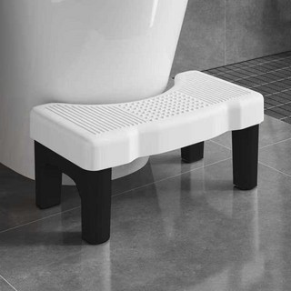 加厚防滑踩腳凳，廁所坐便輔助凳，兒童孕婦適用，多色可選, 1個, 【全新升級超承重加固防滑】腳踩不耐髒白色,【廠家直銷清倉】活動剩餘00：05