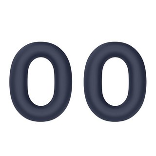 소니 WH-1000XM6 케이스에 적합 심플 솔리드 컬러 XM6 헤드폰 케이스진정한 무선 노이즈 캔슬링 오버이어 케이스소니 보호 케이스 헤드빔 귀마개, Sony WH-1000XM5 헤드셋 케이스, 블루 귀마개 프로텍터, 1개