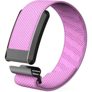 통기성 교체 스포츠 탄성 손목밴드 U자형 WHOOP 4.0 3.0 피트니스 트래커 액세서리와 호환 가능, 핑크