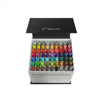 전문가용 브러쉬마카 프로 63색 세트 미술 화구, 1개, 1정