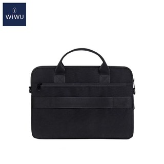 WiWU Alpha筆電手提包 14吋 防撞筆電側背包 側背公事包 文件包 上班族 Macbook包 台灣公司貨, 1個