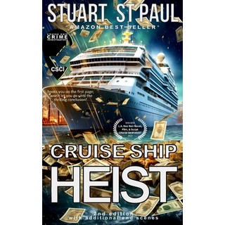 (英文圖書)Cruise Ship Heist: Cruise Ship Crime Investigators 平裝版, Independently Published, 英文