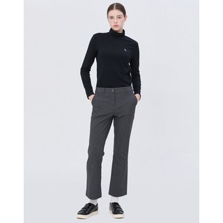 정품 헤지스 골프웨어 여성 골프 바지 가격인하윈터핏 기모 부츠컷 팬츠 CHARCOAL GR