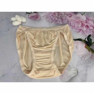 碧多妮 高級蠶絲低腰褲 膚色XL, 膚色,XL