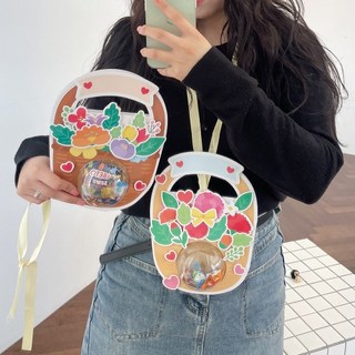 카네이션 꽃 목걸이 만들기 키트 DIY, 1개, 축하꽃 바구니