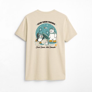 [한정수량특가] 애크미 배드민턴티셔츠 스노우프렌즈 라운드티셔츠 배드민턴