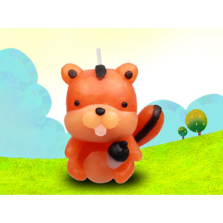 핸디몰 깜찍나라 21종(모양선택)깜찍나라 양초만들기, 다람쥐, 1개