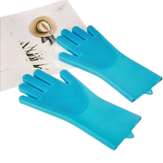 반려동물 브러시 고양이 강아지 털제거 빗 엉킨털 제거브러시 핀브러시 콤브러시 애견 미용 빗 목욕 마사지 장갑, 1개, 블루