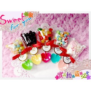 愛心湯匙 喜糖鏟子 婚禮小物 幼兒園點心分享糖果 生日禮物 探房禮, 1個, 五彩麥片球