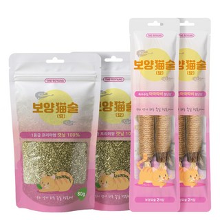 더보양 보양묘술 고양이 마따따비 수제 장난감, 2세트, 세트